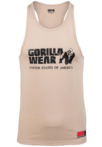 Gorilla Wear Classic Tank Top, light brown