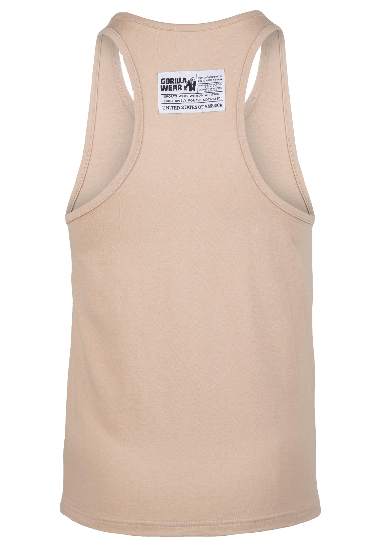 Gorilla Wear Classic Tank Top, light brown