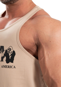 Gorilla Wear Classic Tank Top, light brown