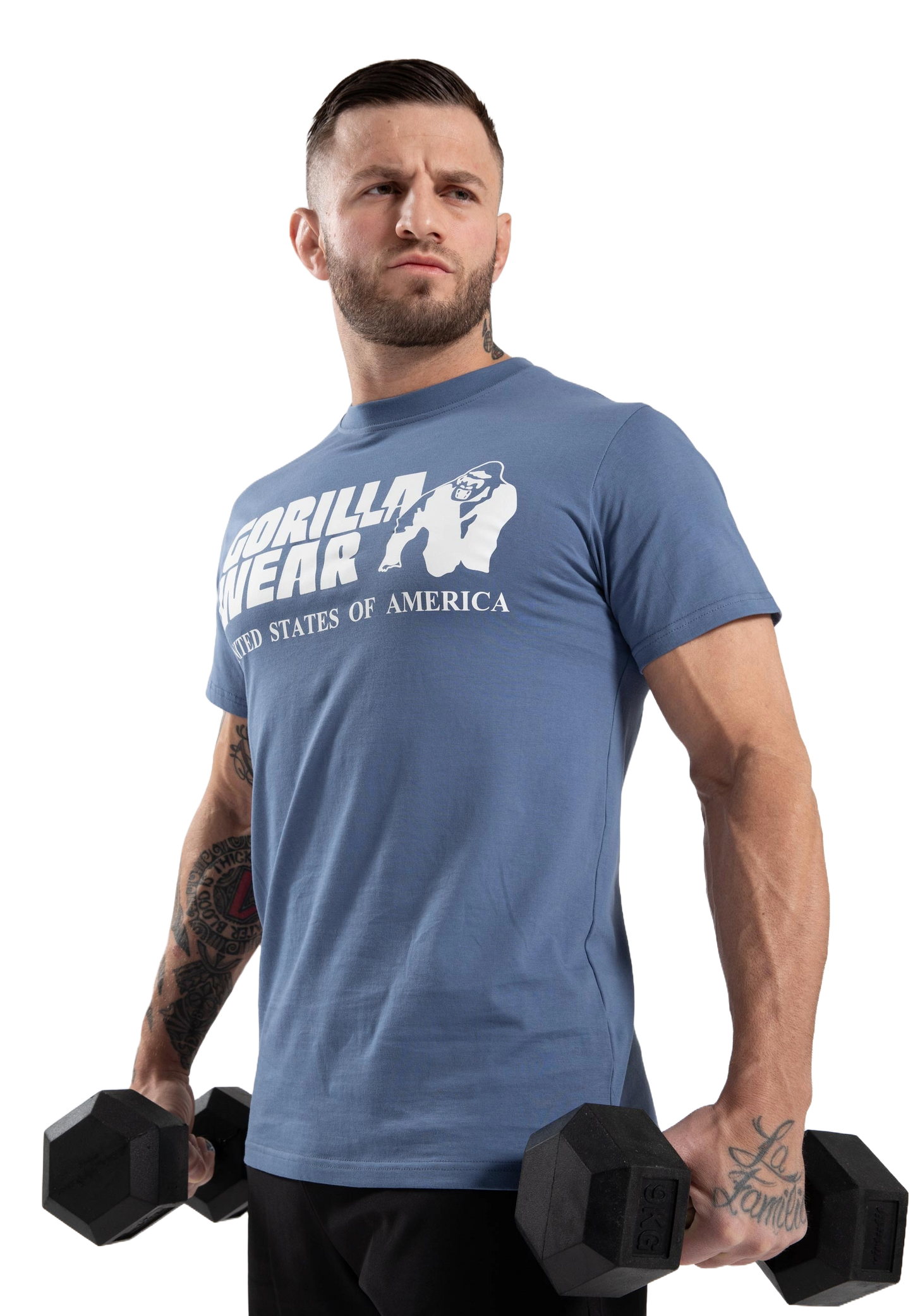 Gorilla Wear Classic T-Shirt, coronet blue