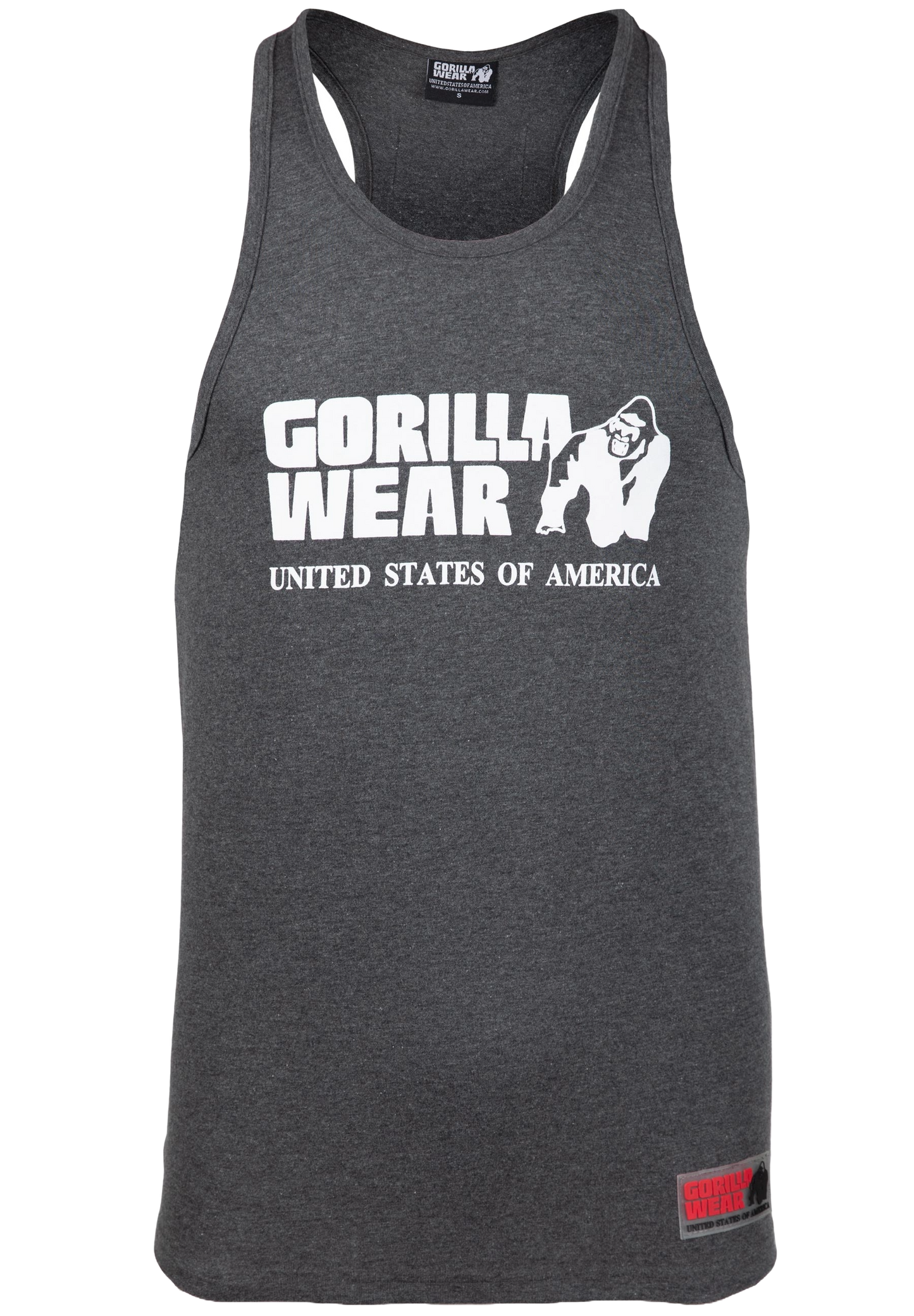 Gorilla Wear Classic Tank Top, dark grey