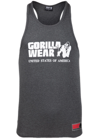 Gorilla Wear Classic Tank Top, dark grey
