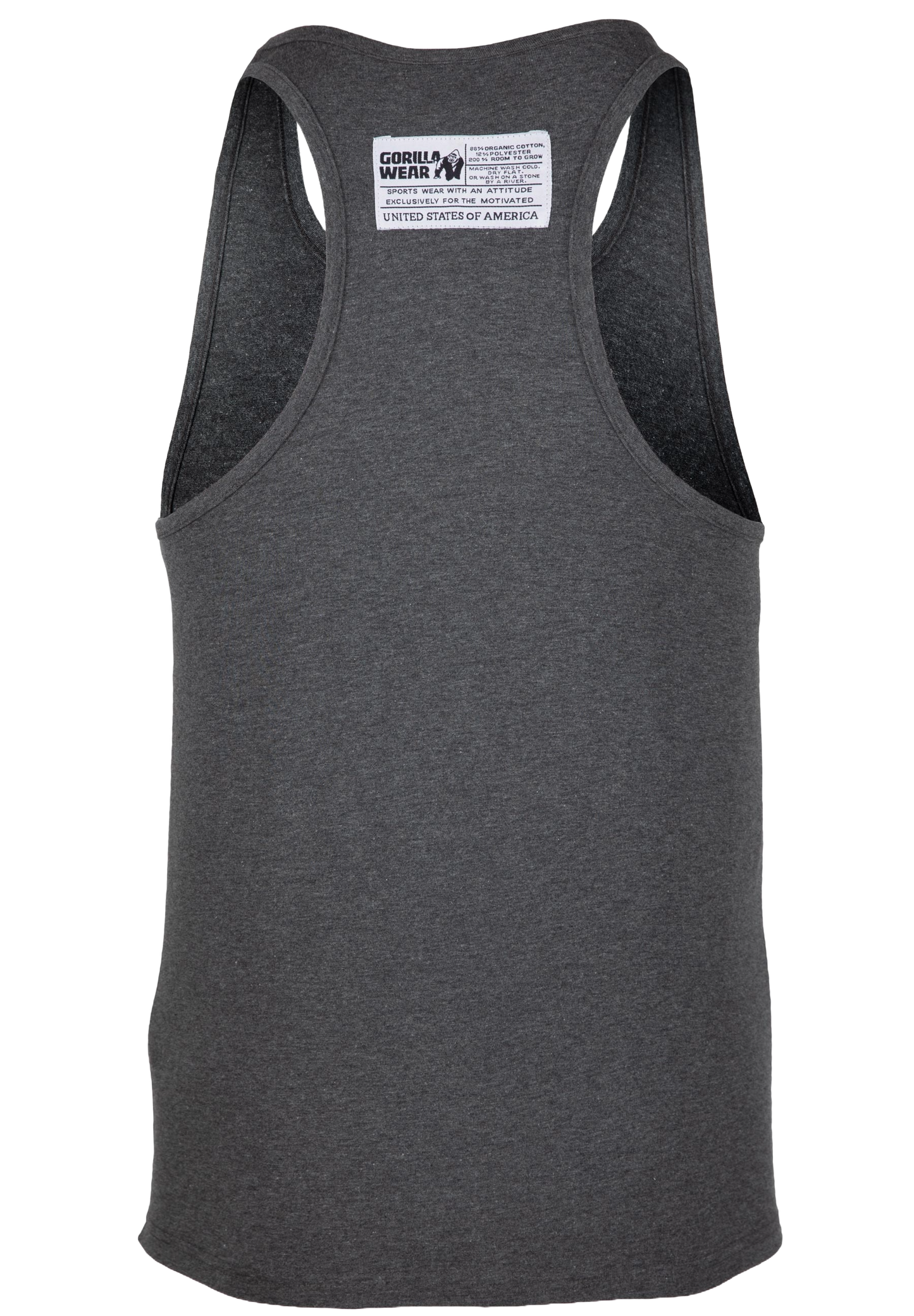 Gorilla Wear Classic Tank Top, dark grey