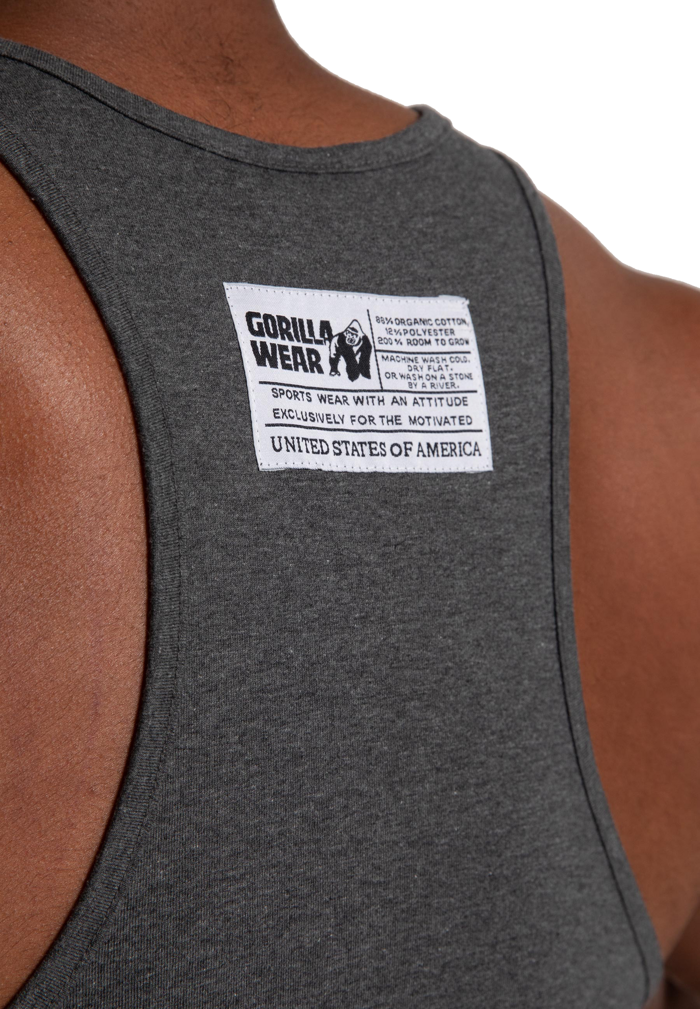 Gorilla Wear Classic Tank Top, dark grey