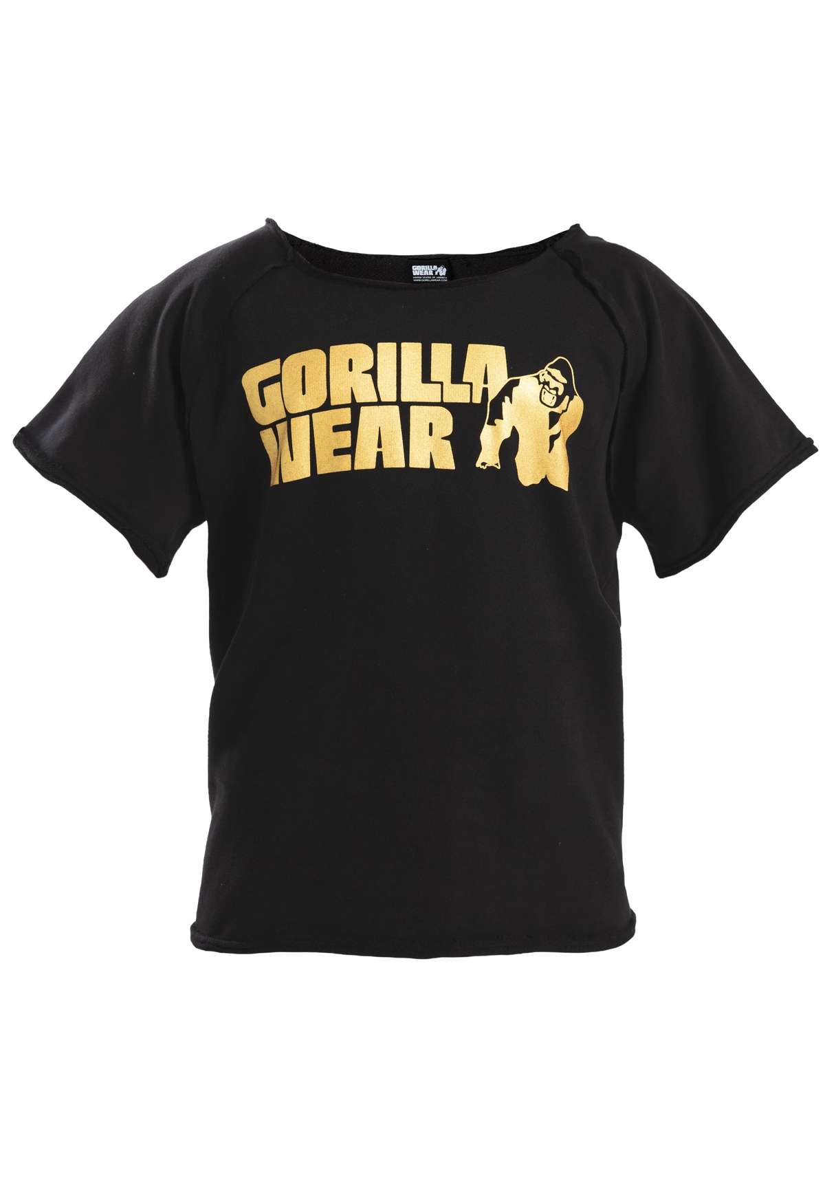 Gorilla Wear Classic Workout Top, black/gold