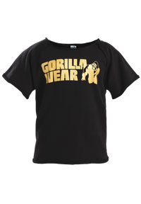 Gorilla Wear Classic Workout Top, black/gold