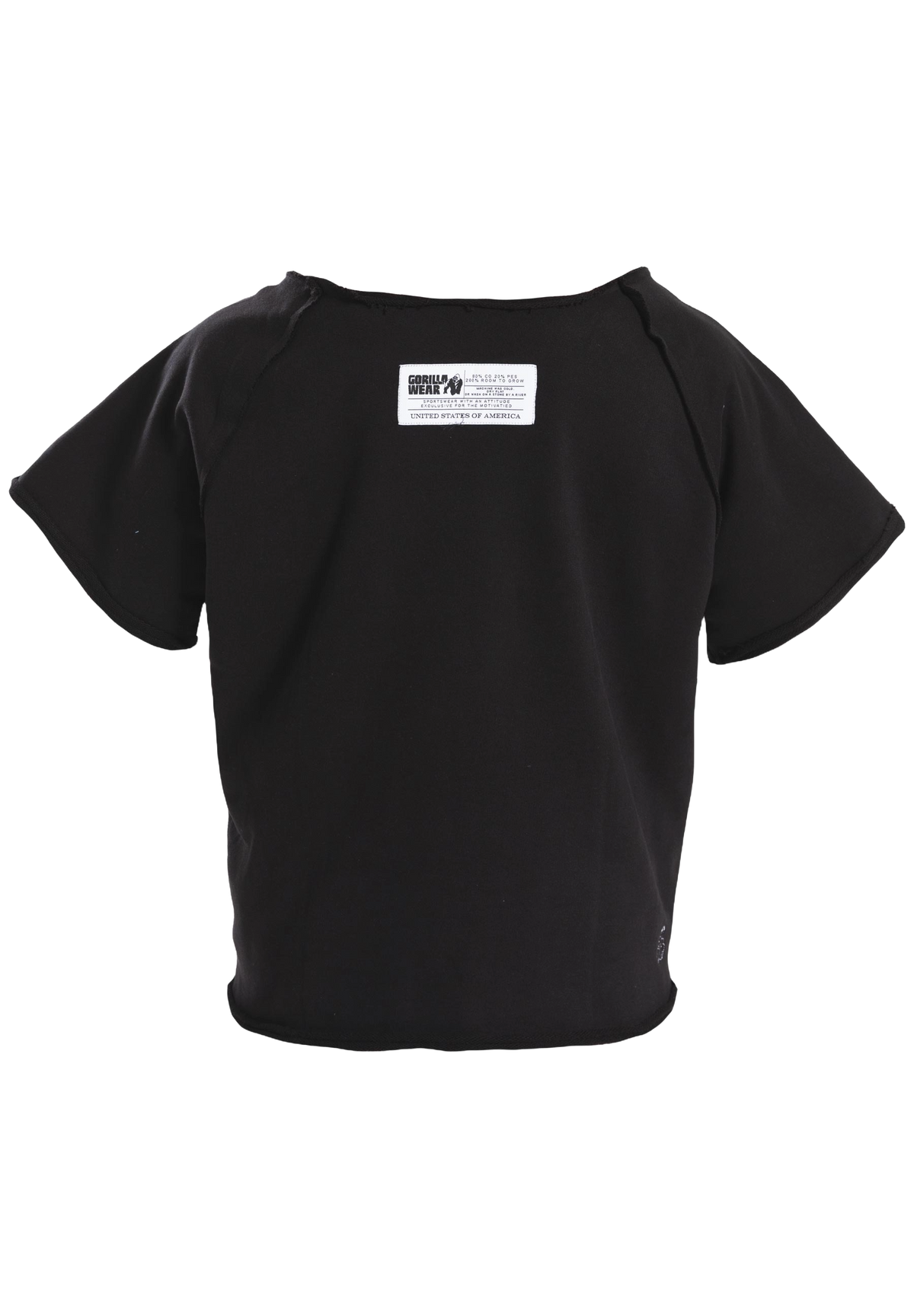 Gorilla Wear Classic Workout Top, black/gold