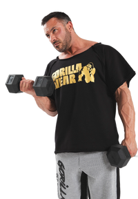 Gorilla Wear Classic Workout Top, black/gold