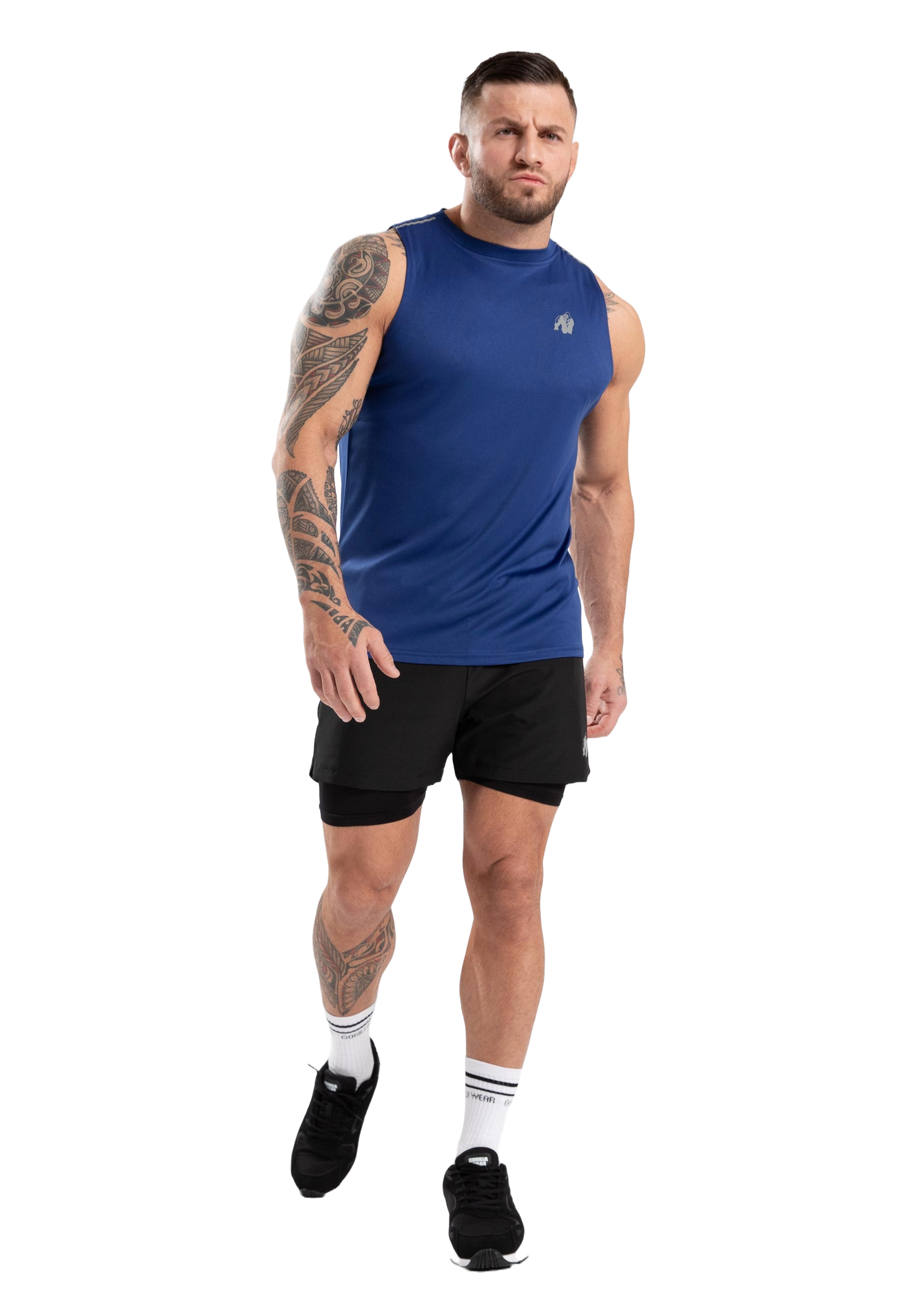 Gorilla Wear Easton Tank Top, blue