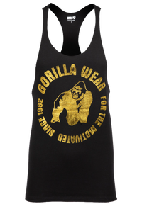 Gorilla Wear Melrose Stringer, black gold