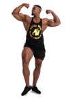Gorilla Wear Melrose Stringer, black gold
