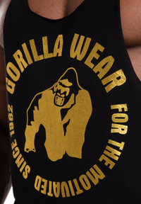 Gorilla Wear Melrose Stringer, black gold