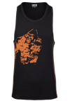 Gorilla Wear Monterey Tank Top, black/orange
