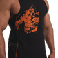 Gorilla Wear Monterey Tank Top, black/orange