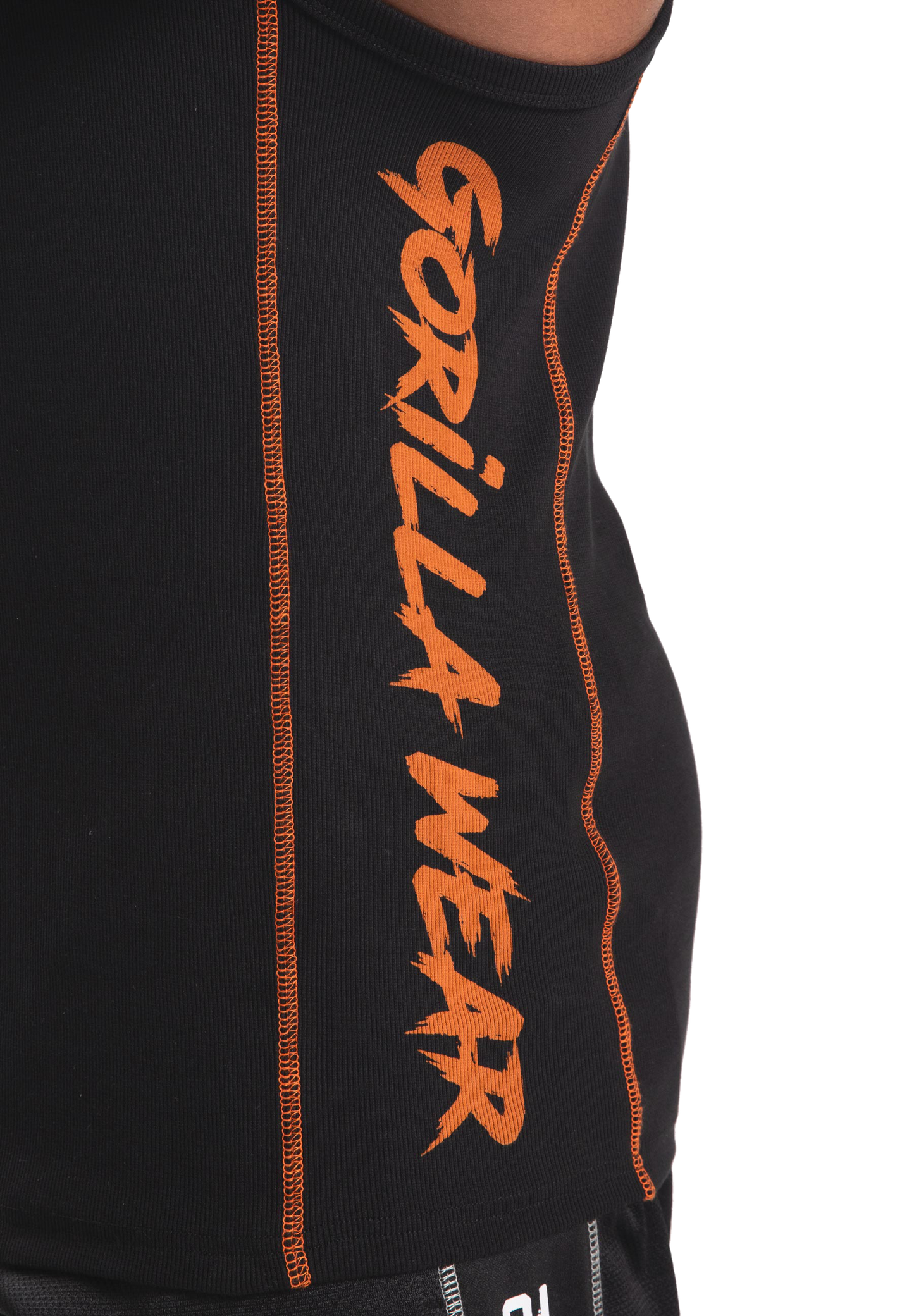 Gorilla Wear Monterey Tank Top, black/orange