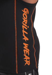 Gorilla Wear Monterey Tank Top, black/orange