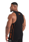 Gorilla Wear Monterey Tank Top, black/orange
