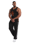 Gorilla Wear Monterey Tank Top, black/orange