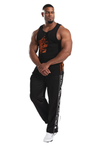 Gorilla Wear Monterey Tank Top, black/orange