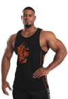 Gorilla Wear Monterey Tank Top, black/orange