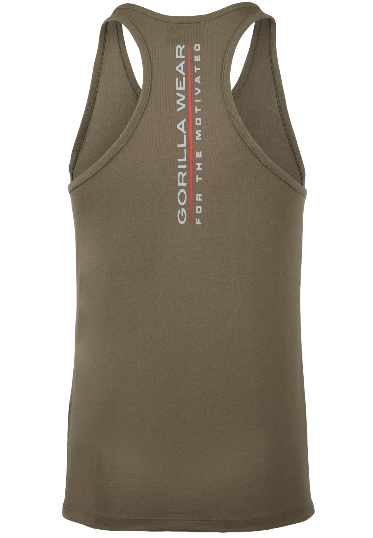 Gorilla Wear Lafayette Racerback Tank Top, army green