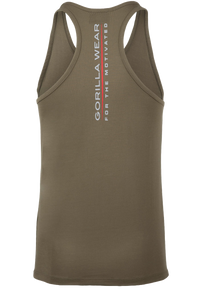 Gorilla Wear Lafayette Racerback Tank Top, army green