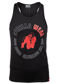 Gorilla Wear Lafayette Racerback Tank Top, black