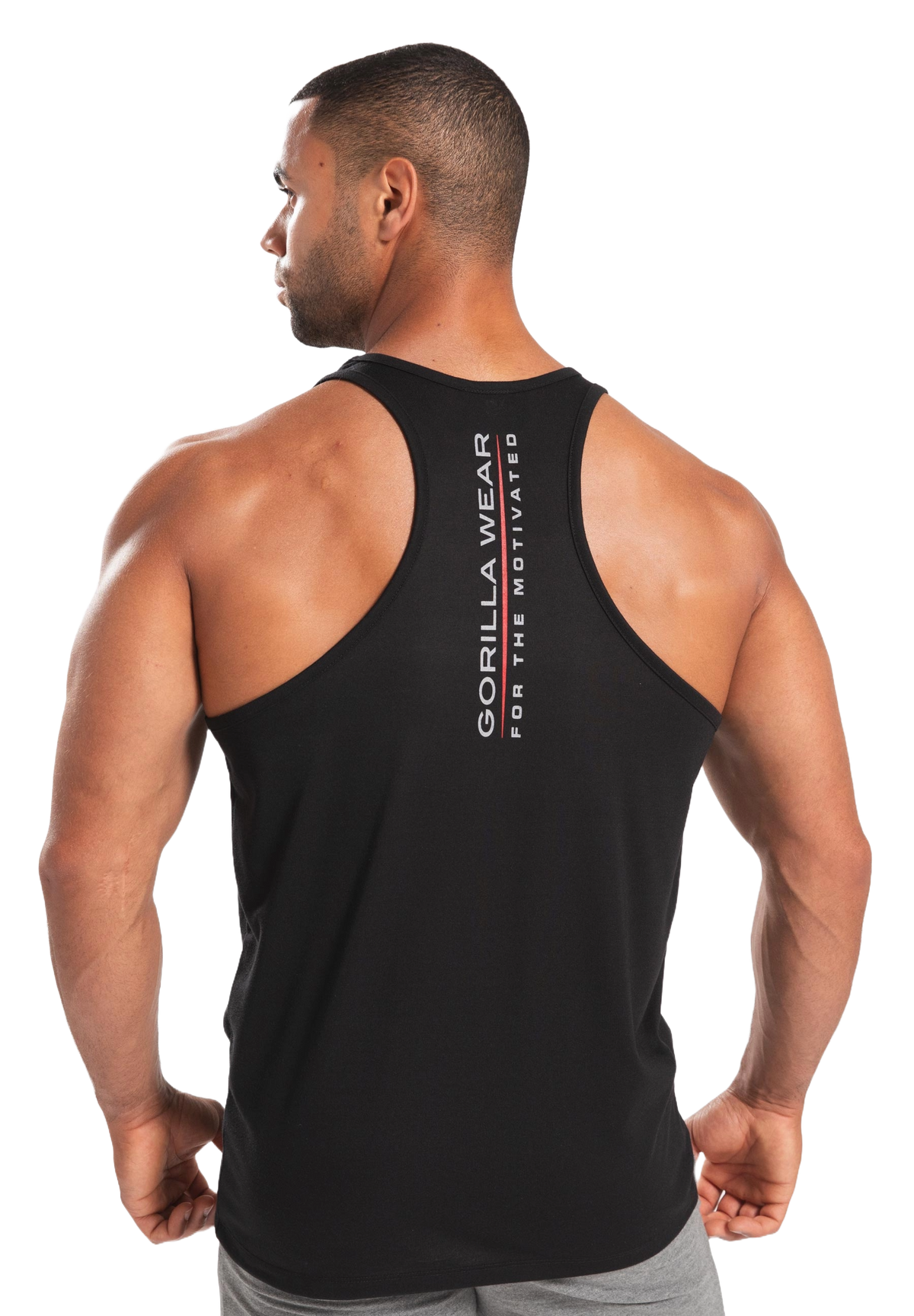 Gorilla Wear Lafayette Racerback Tank Top, black