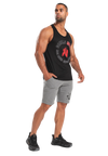 Gorilla Wear Lafayette Racerback Tank Top, black
