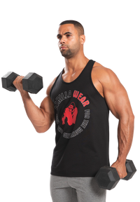 Gorilla Wear Lafayette Racerback Tank Top, black