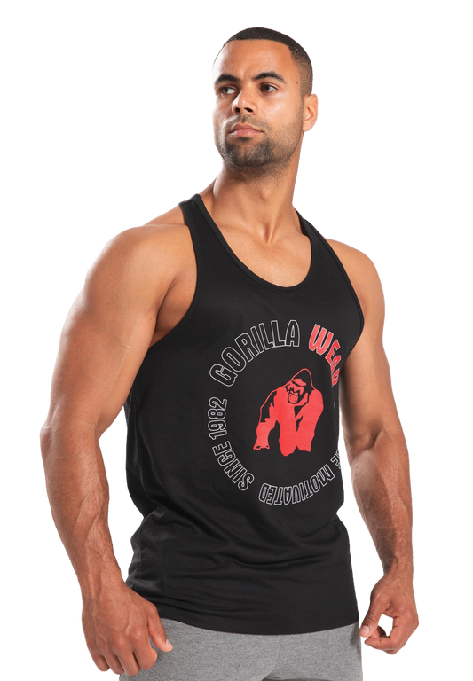 Gorilla Wear Lafayette Racerback Tank Top, black