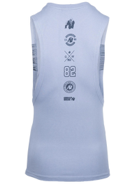 Gorilla Wear Lopez Drop Armhole Tank Top, stonewash blue