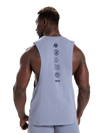Gorilla Wear Lopez Drop Armhole Tank Top, stonewash blue