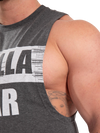 Gorilla Wear Lopez Drop Armhole Tank Top, dark grey melange