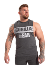 Gorilla Wear Lopez Drop Armhole Tank Top, dark grey melange