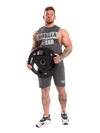 Gorilla Wear Lopez Drop Armhole Tank Top, dark grey melange