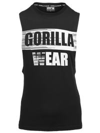 Gorilla Wear Lopez Drop Armhole Tank Top, black