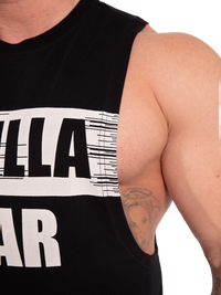 Gorilla Wear Lopez Drop Armhole Tank Top, black