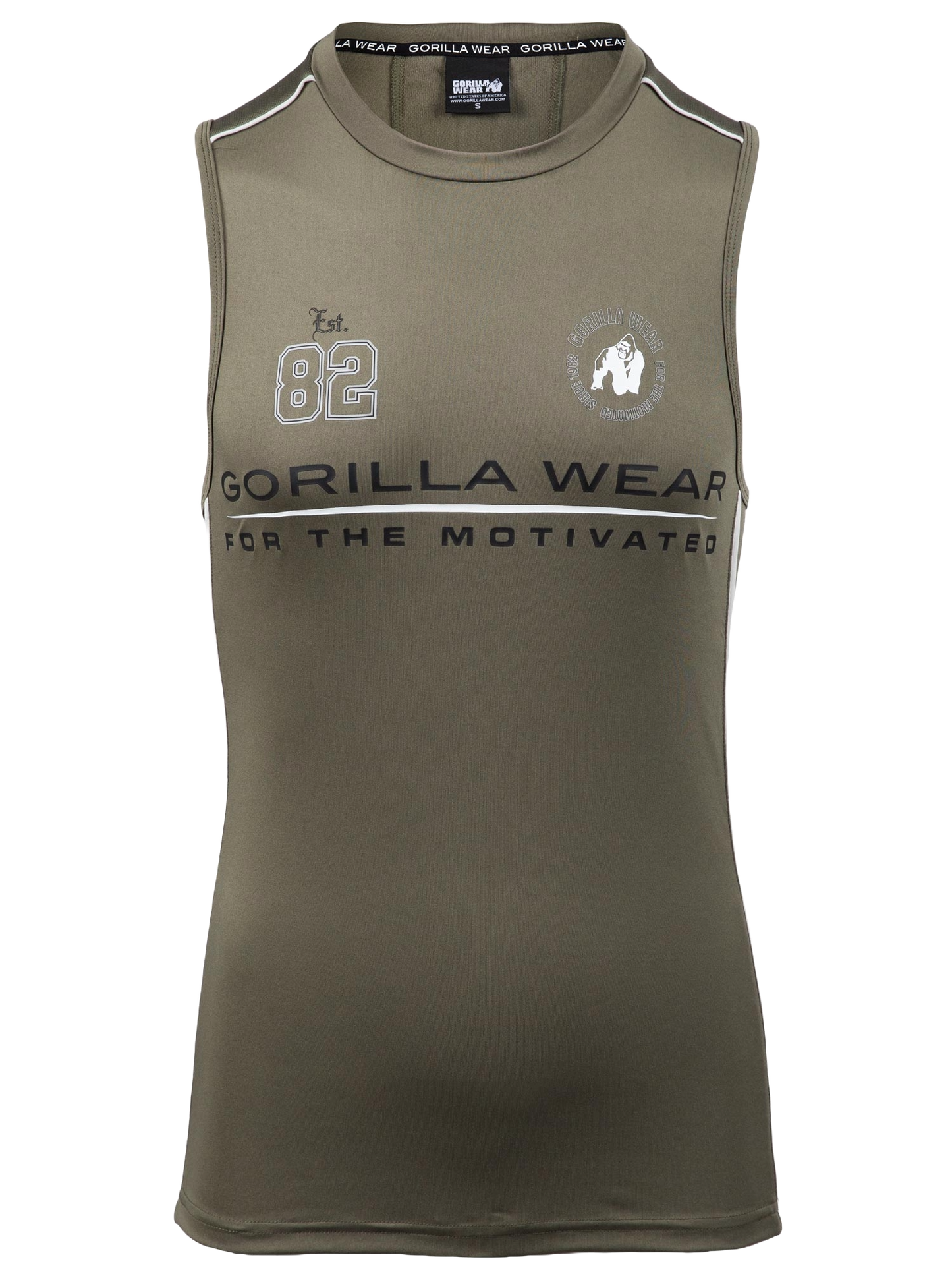 Gorilla Wear Broxton Tank Top, army green