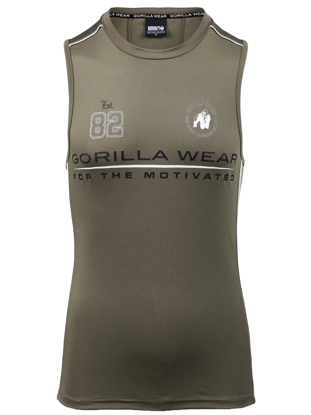 Gorilla Wear Broxton Tank Top, army green