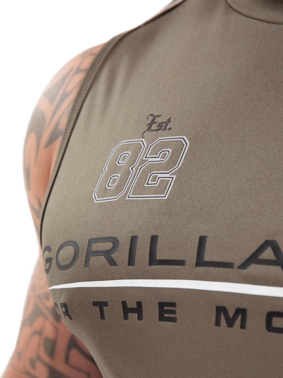 Gorilla Wear Broxton Tank Top, army green