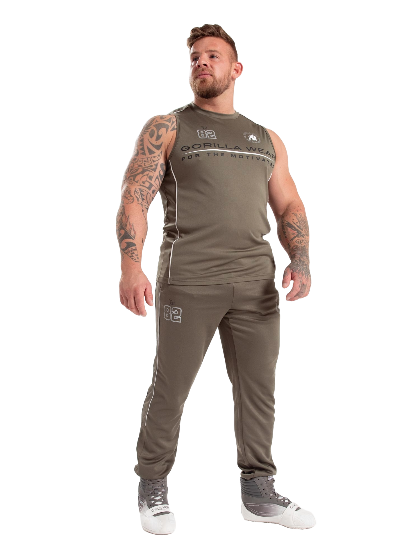 Gorilla Wear Broxton Tank Top, army green