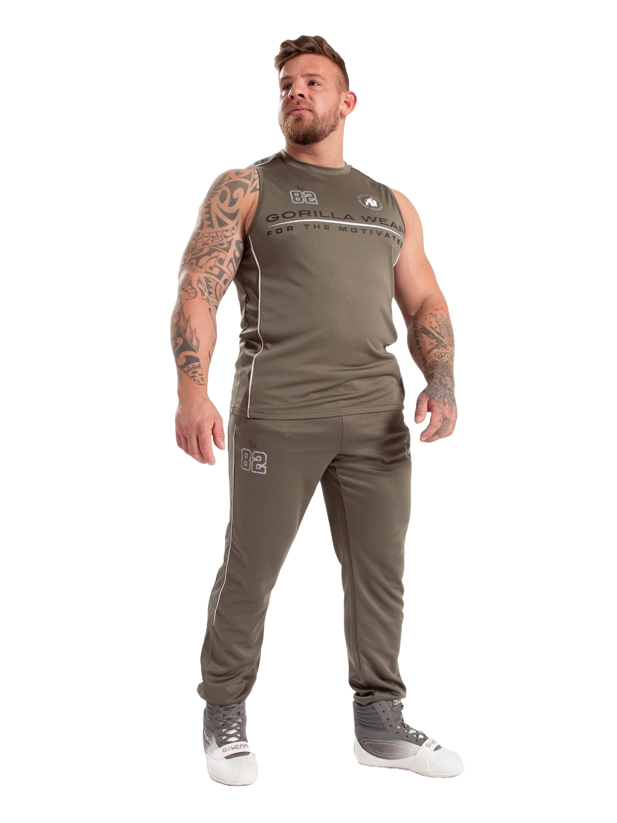 Gorilla Wear Broxton Tank Top, army green
