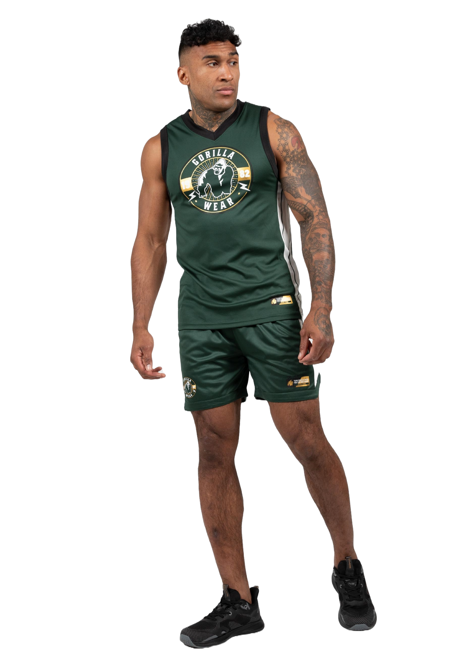 Gorilla Wear Orlando Jersey Tank Top, green