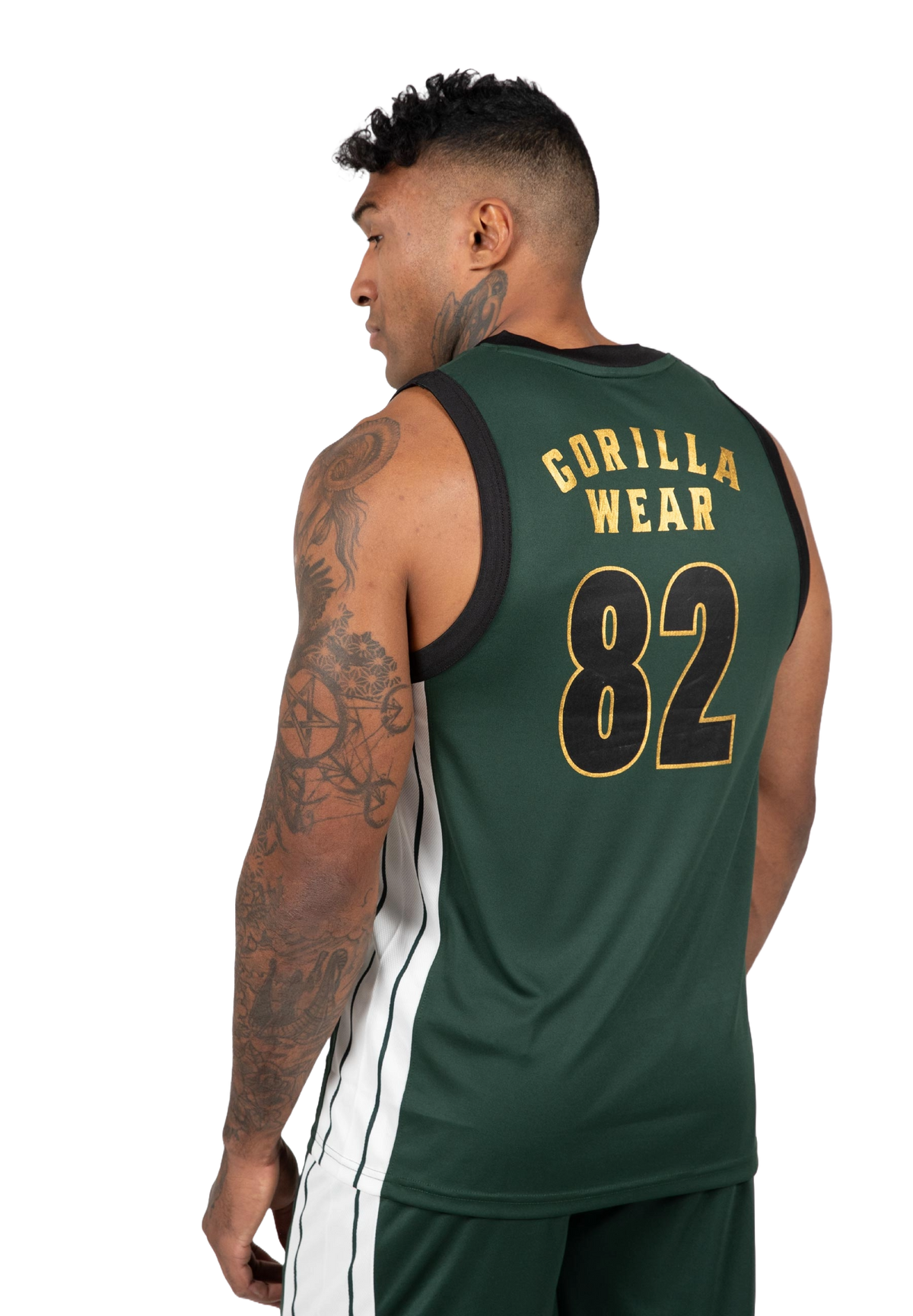 Gorilla Wear Orlando Jersey Tank Top, green