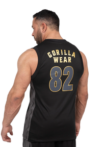 Gorilla Wear Orlando Jersey Tank Top, black