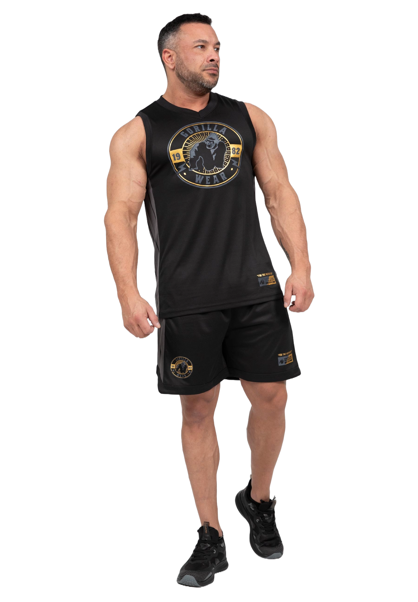 Gorilla Wear Orlando Jersey Tank Top, black