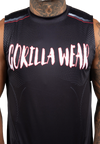 Gorilla Wear Clayton Tank Top, black/red