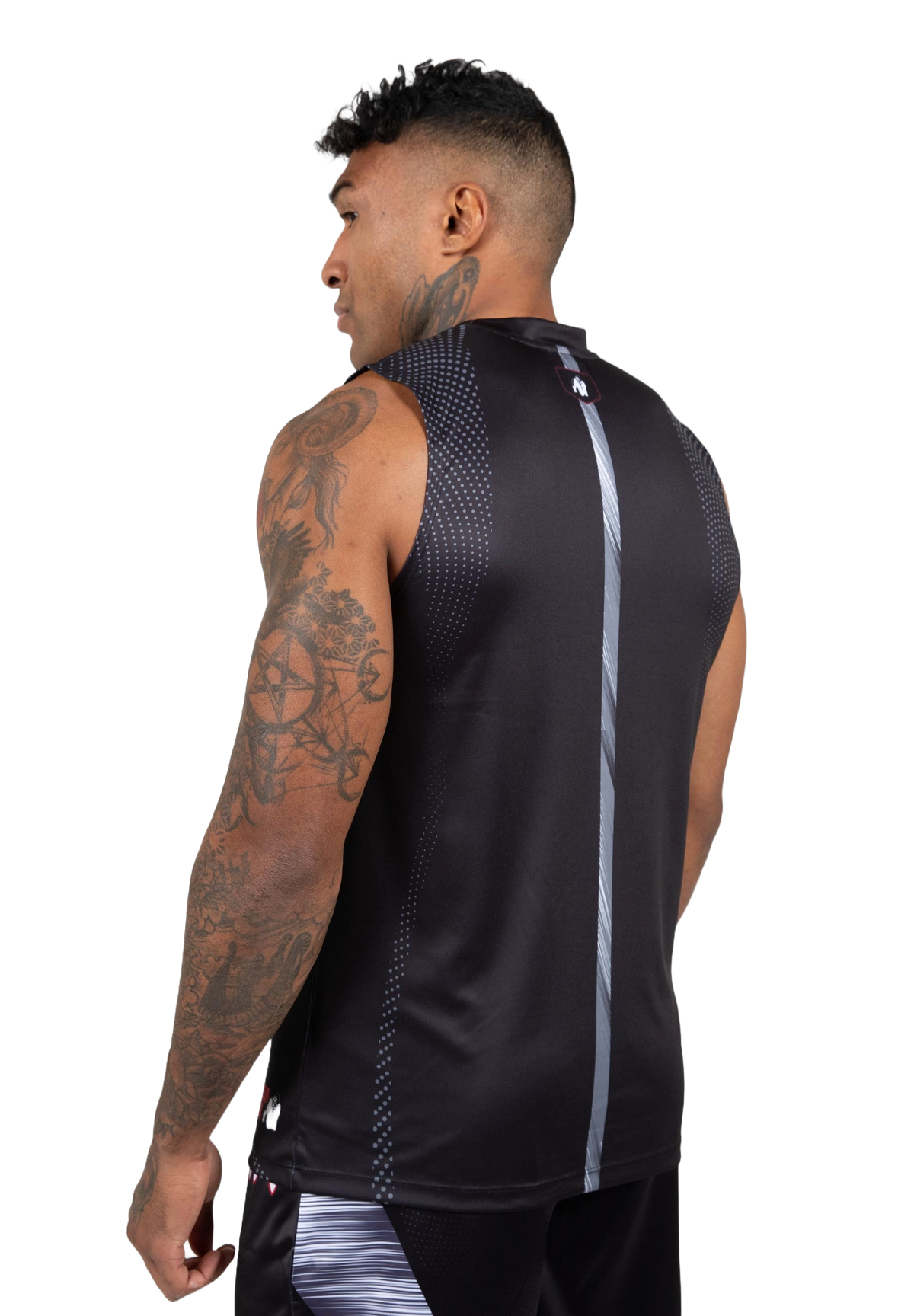 Gorilla Wear Clayton Tank Top, black/red