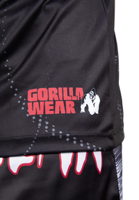 Gorilla Wear Clayton Tank Top, black/red